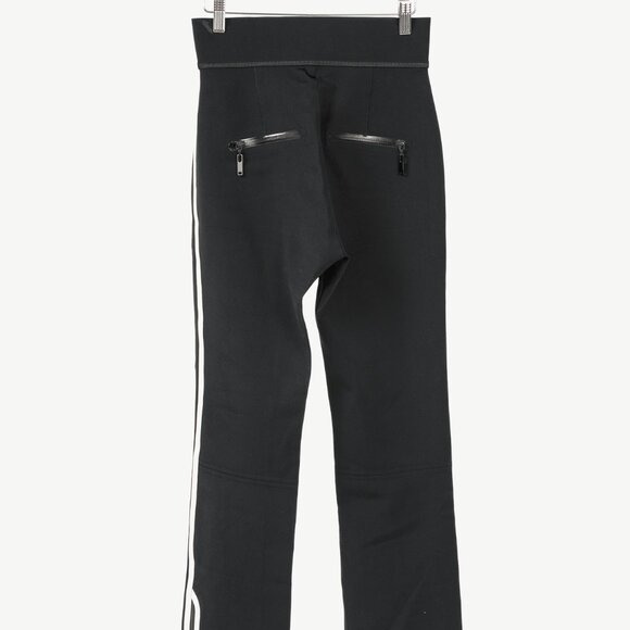 Louis Vuitton Black Stretch Piped Flared Pants - Picture 2 of 9